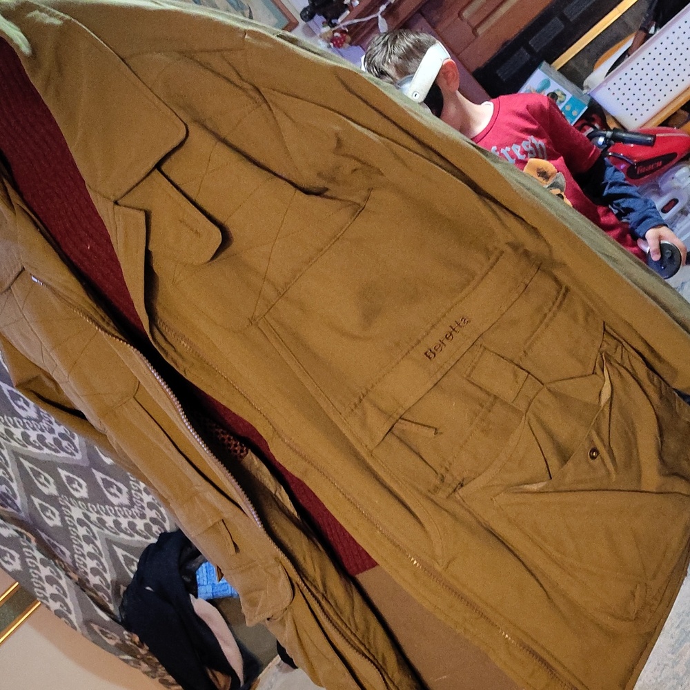 Beretta Waxed Cotton Field Jacket - Brown